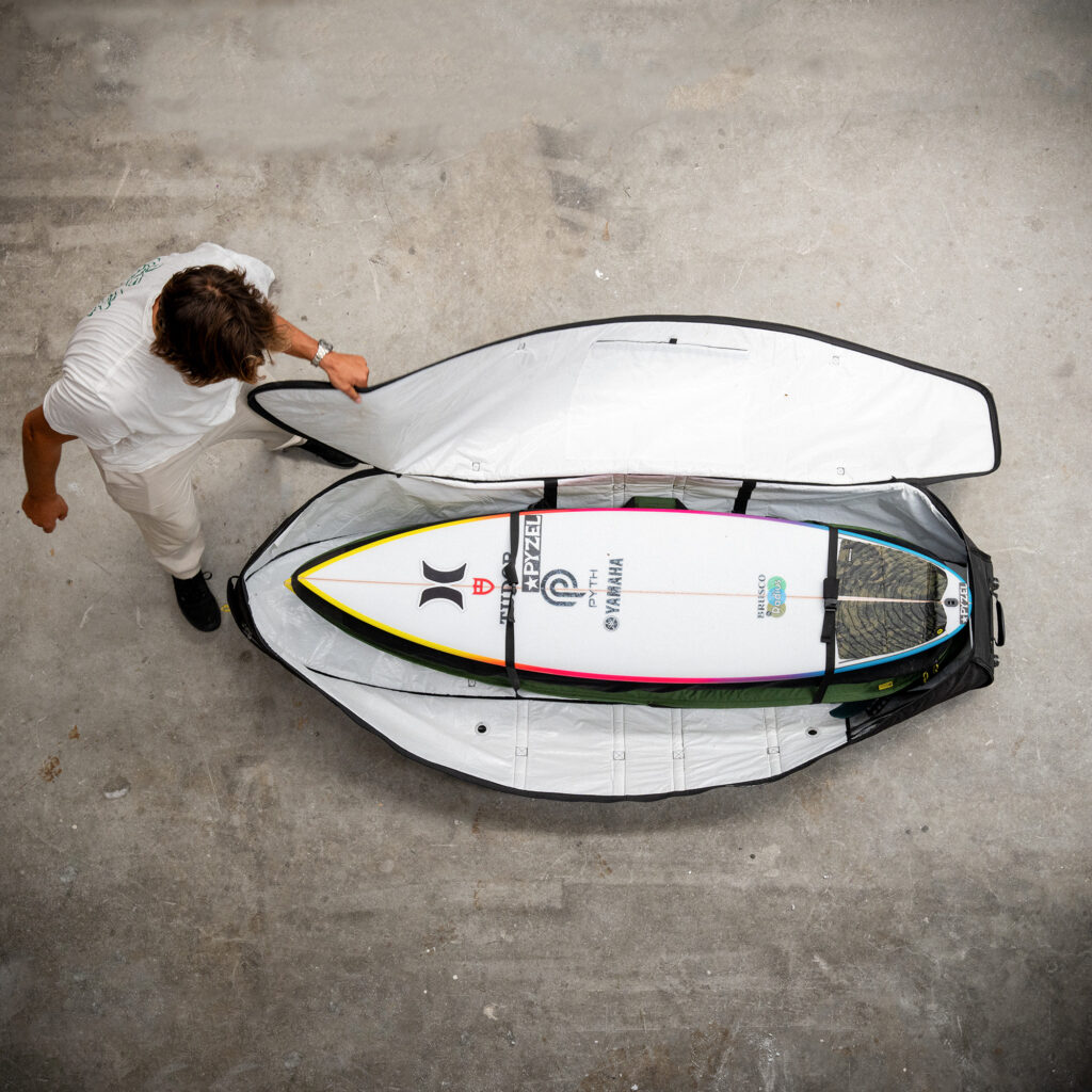 Travel Wheelie Boardbag 6'6 (4 boards)