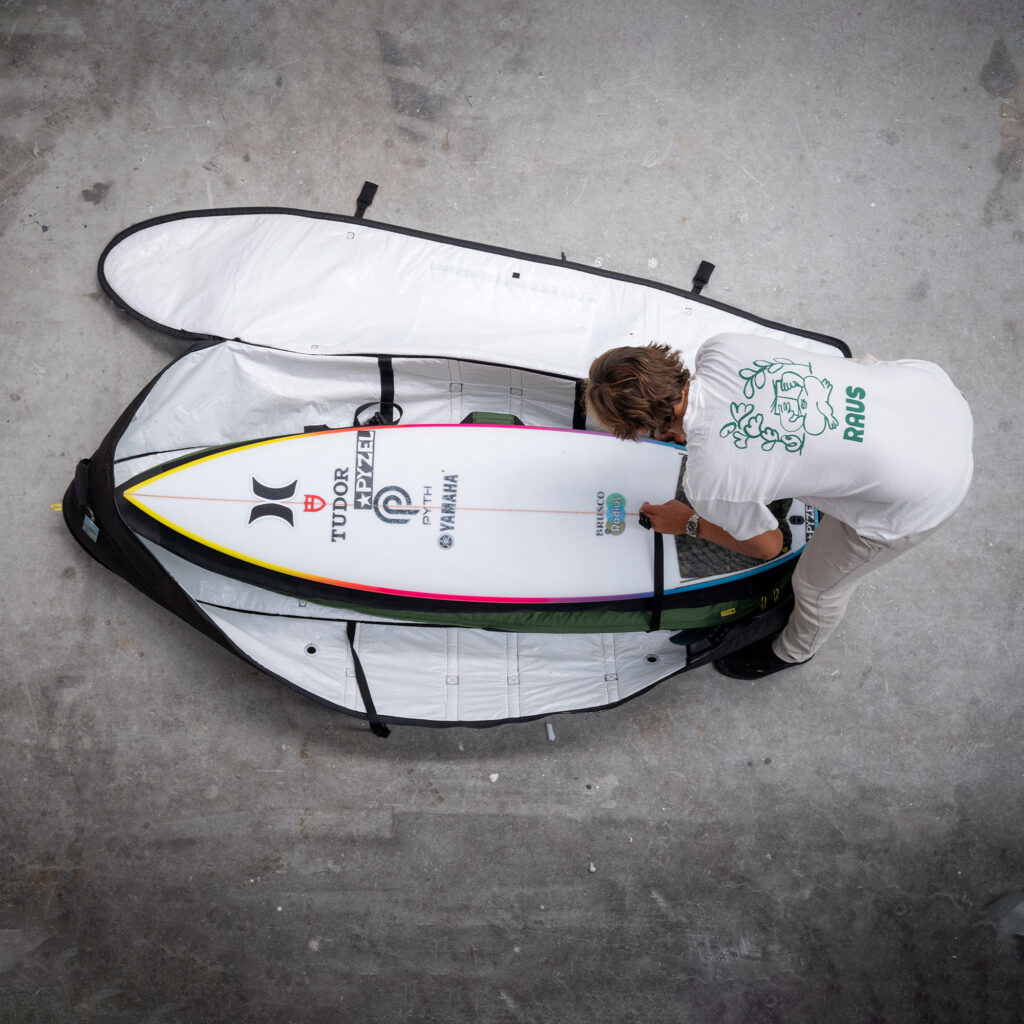 Travel Wheelie Boardbag 6'6 (4 boards)